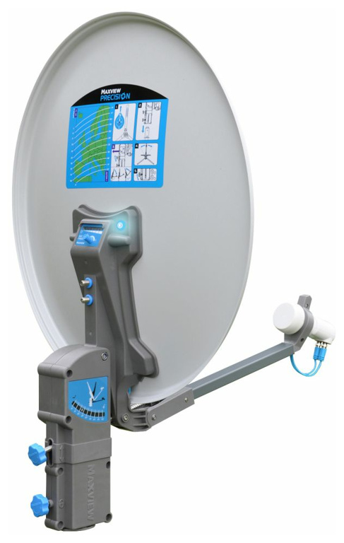 Maxview Precision ID 65 Portable Satantenne mit Stativ, Twin-LNB