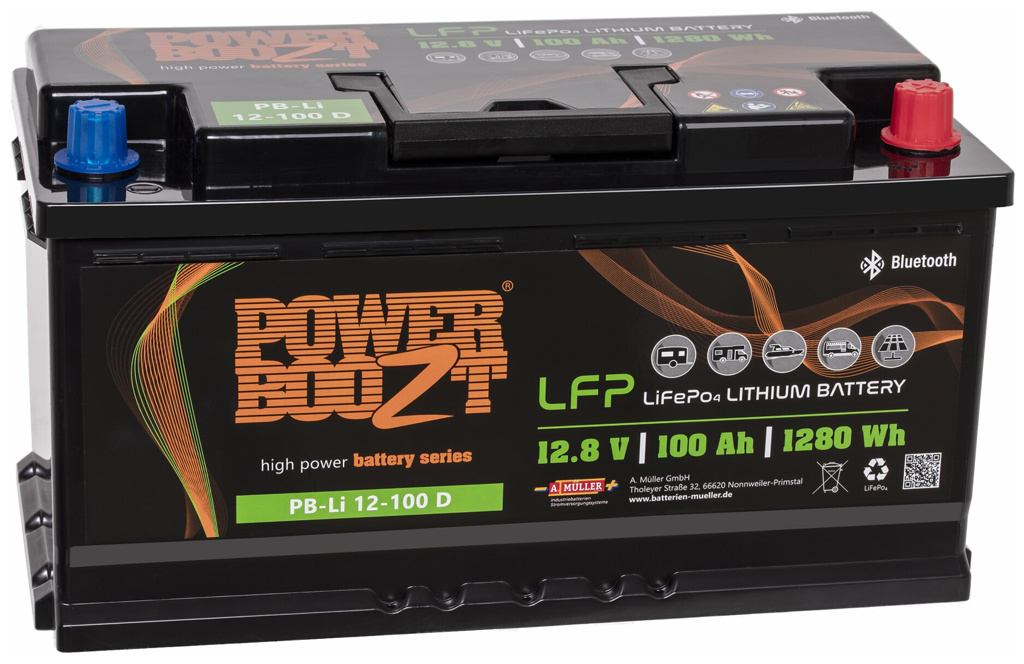 Lithium Batterie PB-Li 12-100 D