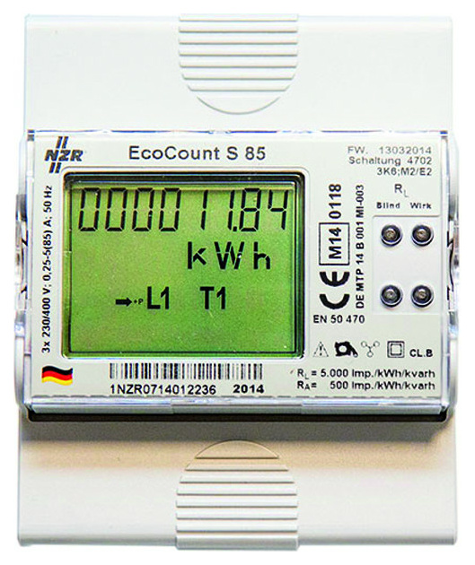 EcoCount S, 5(85)A S0 MID Zähler Drehstr