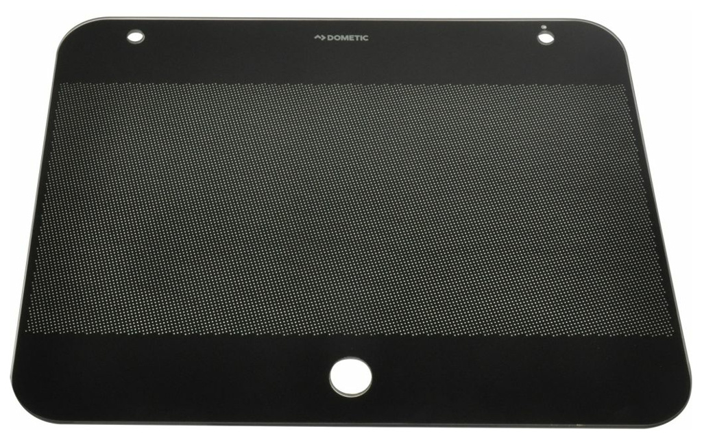 Glasabdeckung für Dometic-Rund-Spülbecken SNG 420, Beckendurchmesser 42 cm