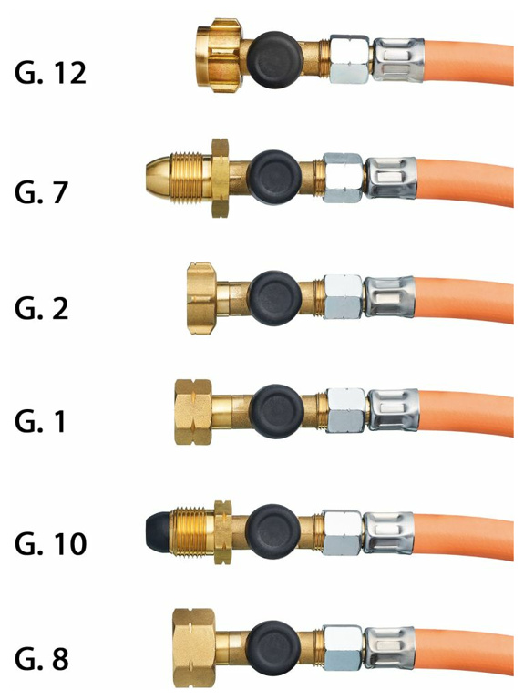 Hochdruckschläuche mit SBS G.12 (DE, AT, FI, PL), 750 mm