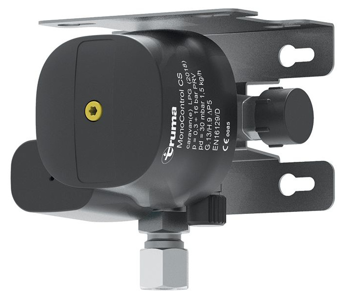 Truma MonoControl CS Gasdruckregler horizontal mit Crashsensor 30 mbar