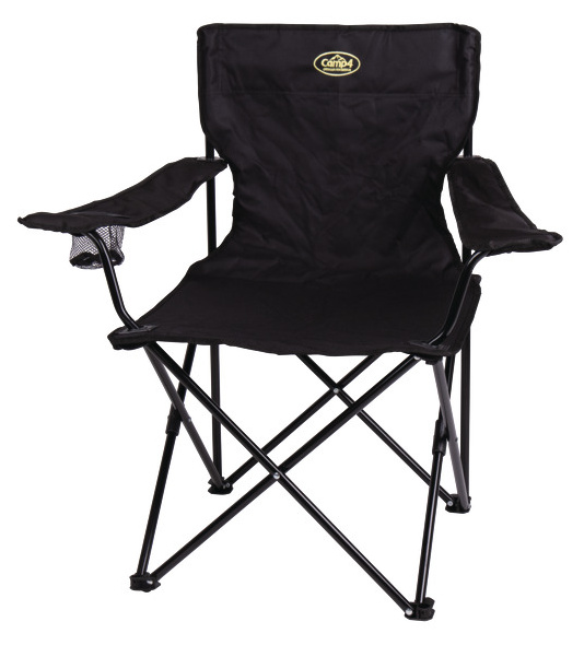 McCamping Faltstuhl MAHALO, belastbar bis 100 kg, schwarz