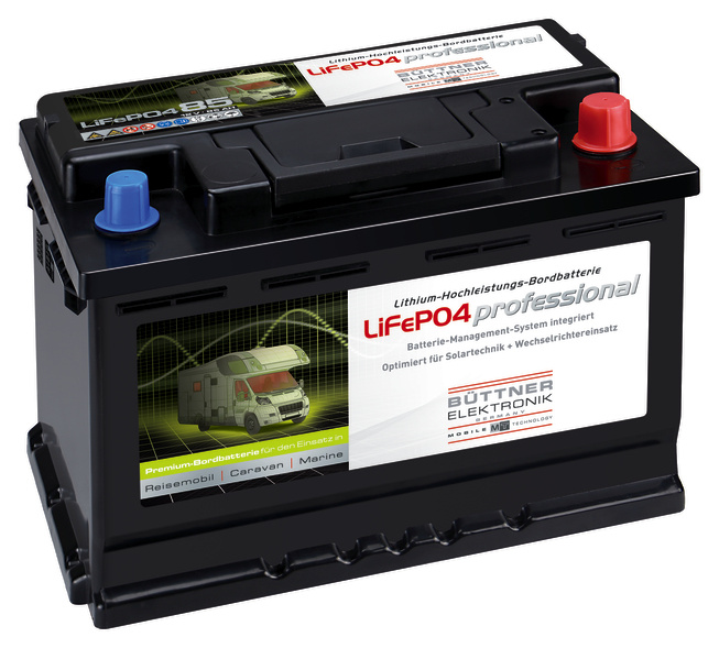 Bordbatterie mit Lithium Technologie 85Ah