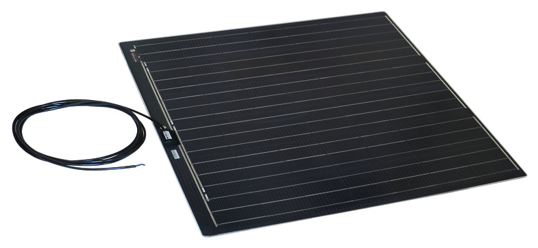 Solarmodul MT Flat Light Einzelmodule, 980 mm, 170 W, 980 mm, quadratisch