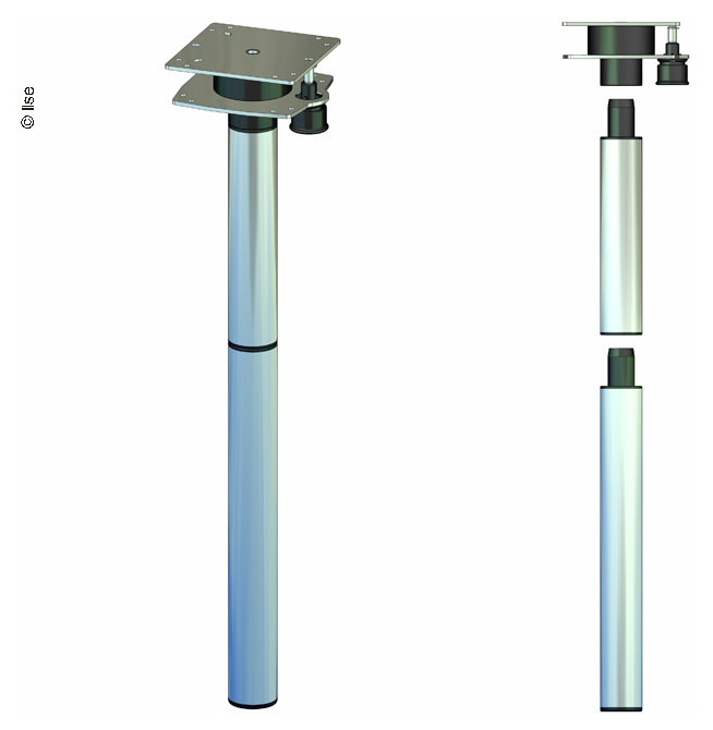 Ausdrehtischfuß 756mm,3t.
