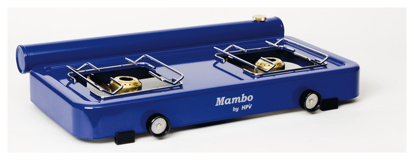 Spiritus-Kocher Mambo, 2-flammig, blau, 2x1 kW
