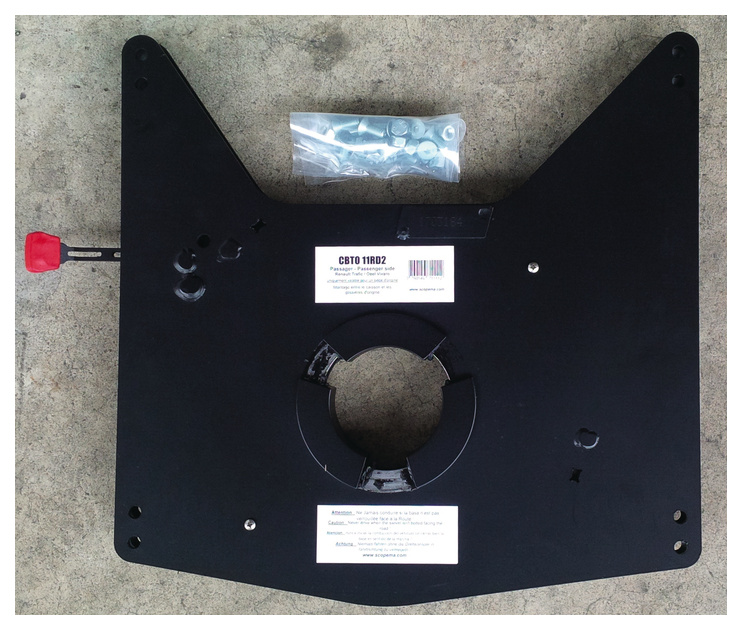Drehkonsole Beifahrersitz Renault Trafic X83 / Opel Vivaro Bj. 2001-2014