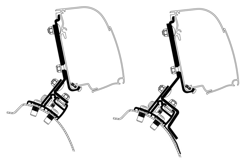 Markisenadapter für Thule 4200