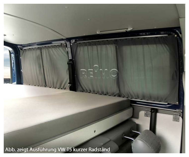 Wohnraumverdunkelung für Vans, VW Caddy, 2015-2020
