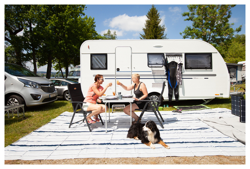 Reimo Vorzeltteppich - Awning Mat, Grau, 300 cm, 600 cm
