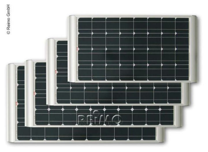 Solarmodule monokristallin von 80 bis 140 Watt, 18,36, 5,85 A, 541 mm, 100 W