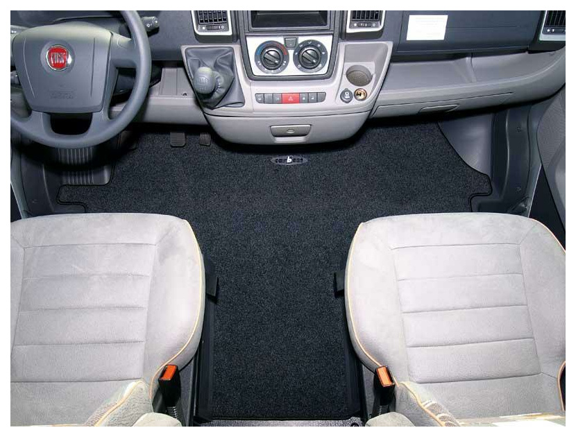 Carbest Fahrerhaus-Fußmatte Mercedes Vito ab Bj. 2014, Exquisit Veloursteppich