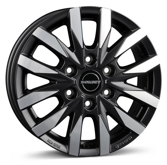 Alufelge Borbet CW6 BPM für MB Sprinter