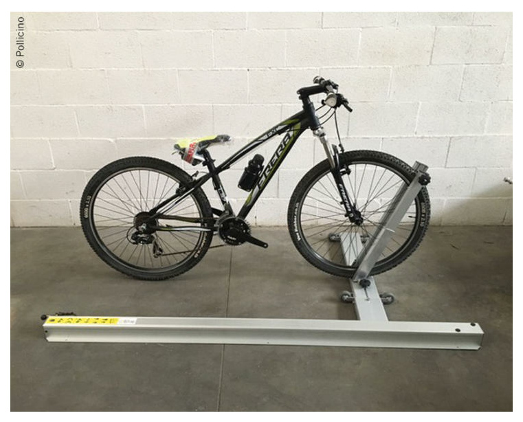 Verladehilfe für 2 Fahrräder, manuell, für Heckgarage