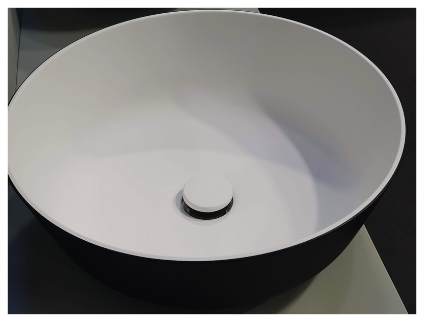 Rundes Waschbecken aus Ocritech