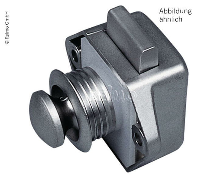Push Lock Mini - Möbelschloß weiß