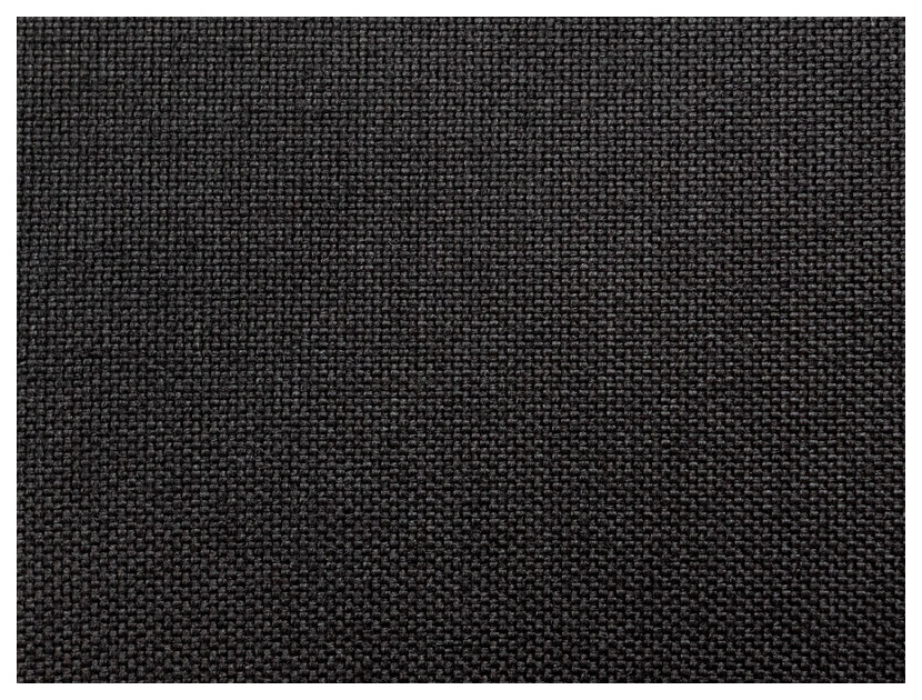 Polst. MB uni schwarz 10m