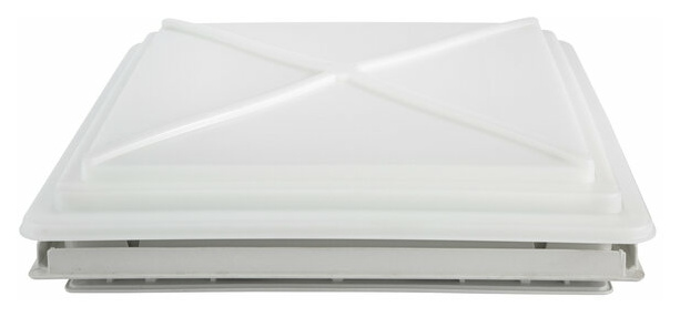 Dachhaube 50 x 50 cm - Mit abnehmbarer Milchglashaube