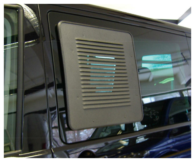 Lüftungsgitter für Schiebefenster Airvents - VW T5/T6, links