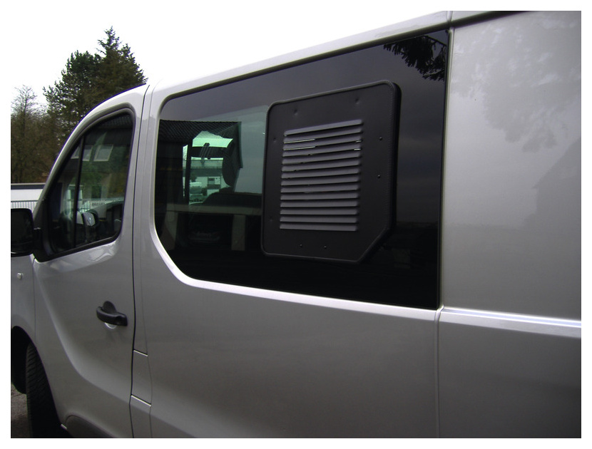 Lüftungsgitter Opel Vivaro B und Renault Trafic 3 - Schiebefenster links