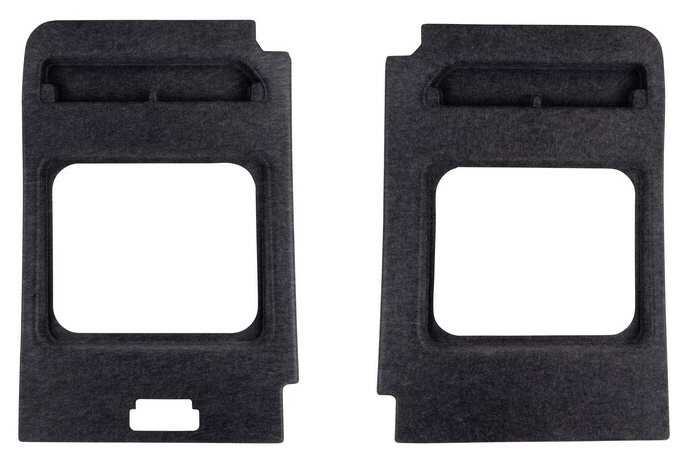 Hecktürverkleidung für Fiat Ducato ab Baujahr 2006 - 2-teilig - Anthrazit