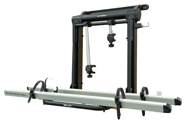 Elektrischer Bike Lift mit 12 Volt Motor Off Road Edition black Short Rail