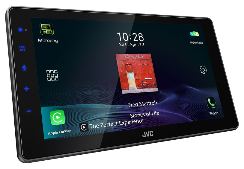JVC 1DIN-Moniceiver mit 9,0-Zoll-HD-Display