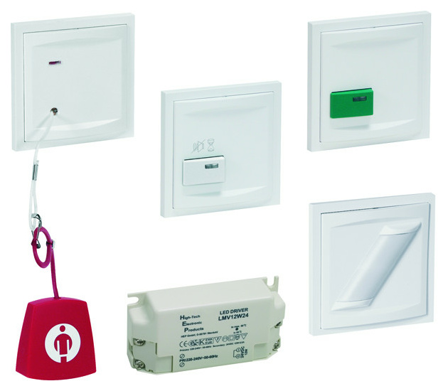 76910D1 Rufkompaktset Behinderten WC