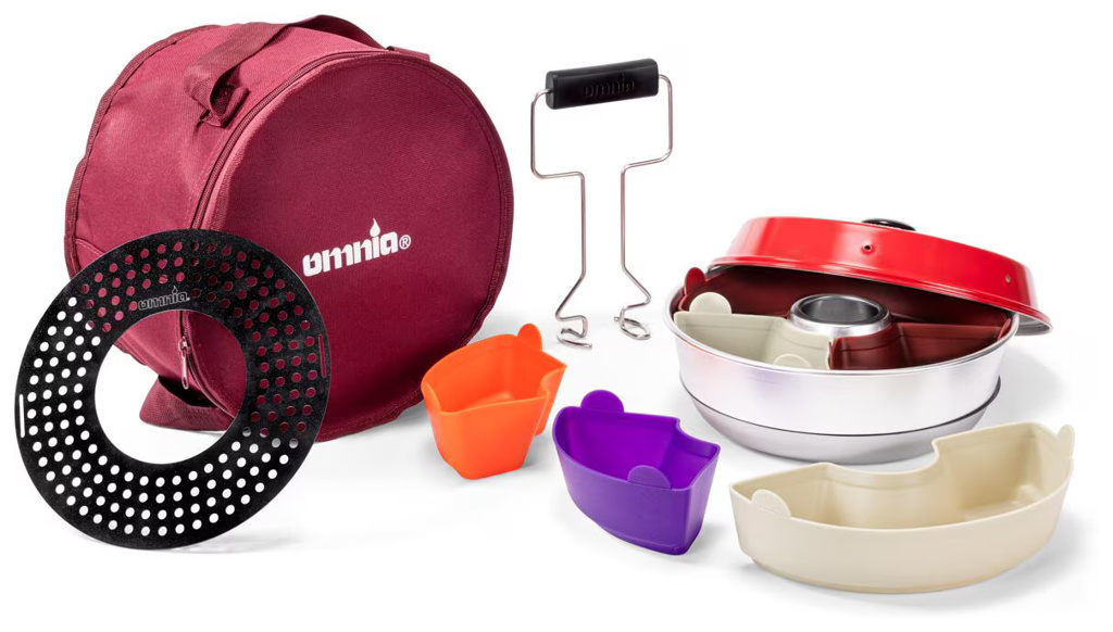 OMNIA Campingbackofen Set, Kit 2, 10-teilig