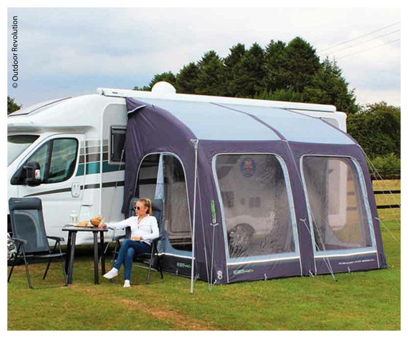 Aufblasbares Caravan Teilzelt E-Sport Air 325 XL