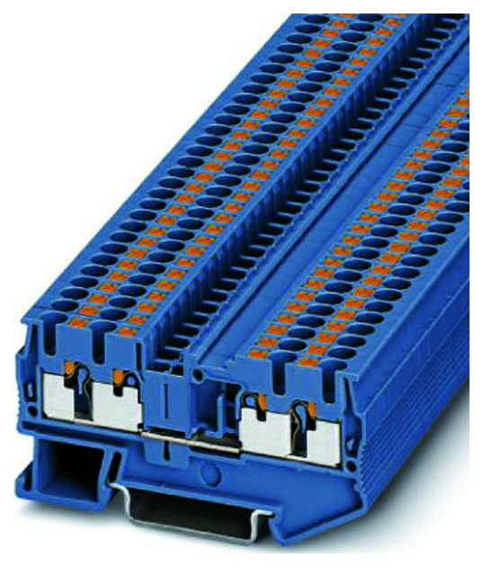 PT 2,5-QUATTRO BU Durchgangsreihenklemm