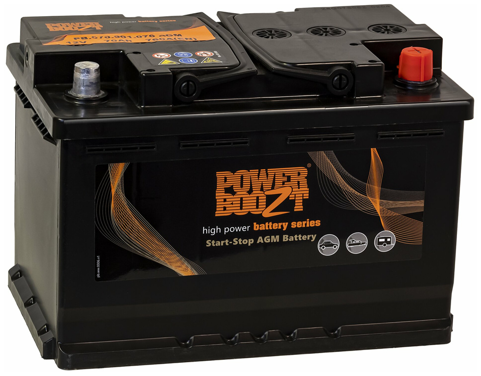 AGM Batterie Powerboozt Dual Purpose