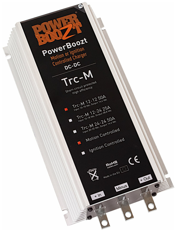 Ladebooster 50 A mit Vibrationssensor
