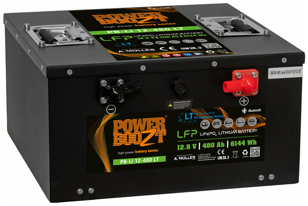 Powerboozt Lithium-Kaltwetterbatterie