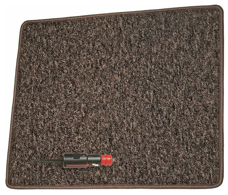 Pro Car Heizteppich, 12 V, dunkelbraun, 100 cm