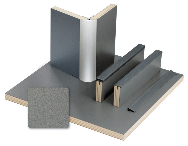 HPL-Schichtstoff Möbelbauplatte - Anthrazit Metallic - 1 Platte