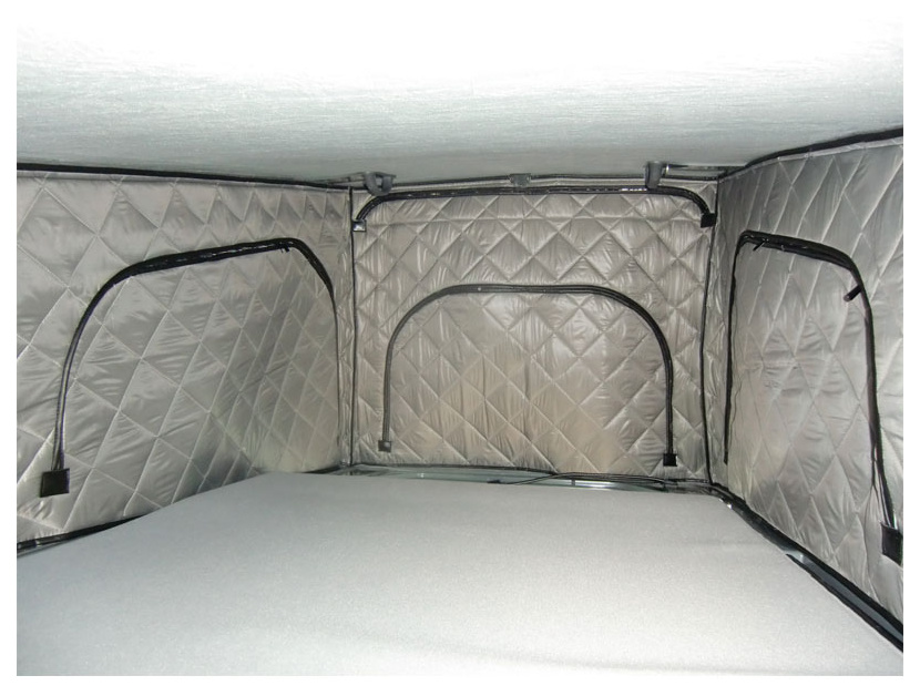 Thermomatten für Reimo-Klappdach VW T5/6 kurzer Radstand Superflach