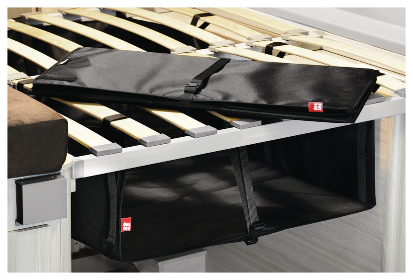 Zoombox 1, Die Staubox unter dem Bett, Höhe: 20-38cm, Breite: 75cm, Tiefe: 110cm