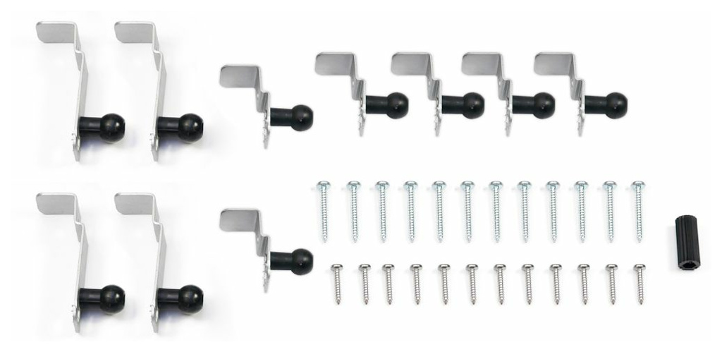 Remis Befestigungsklammernsatz 900, 24 - 35 mm, 900 × 600 mm