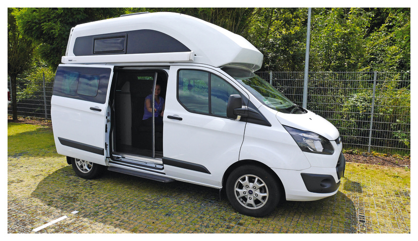 Insektenschutztür Ford Transit Custom, Modell V362
