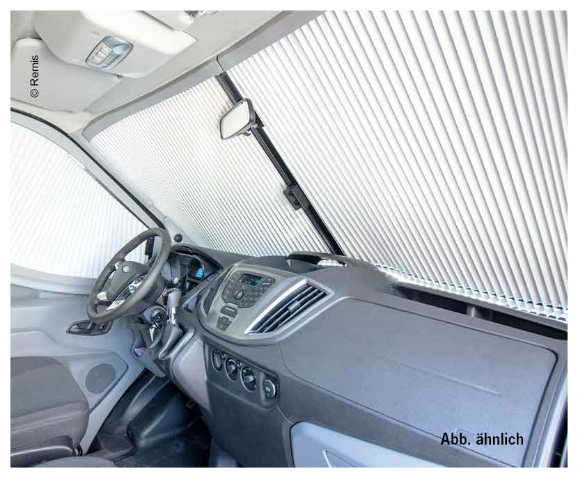 Frontscheibenrollo REMIfront Ford Tansit 2019 ohne Sensoren grau