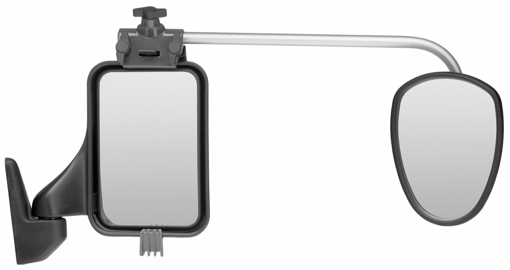 Repusel Caravanspiegel Alufor, plan, L