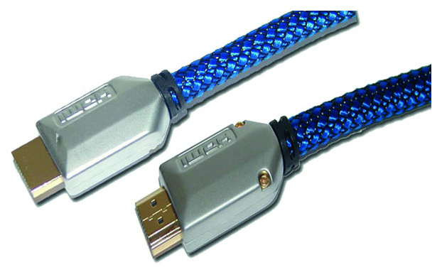 PHDMI S2 HDMI Kabel s/b Stoff-Mantel 2m