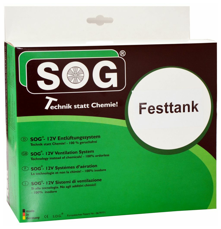 WC-Entlüftung SOG Typ E, Festtank