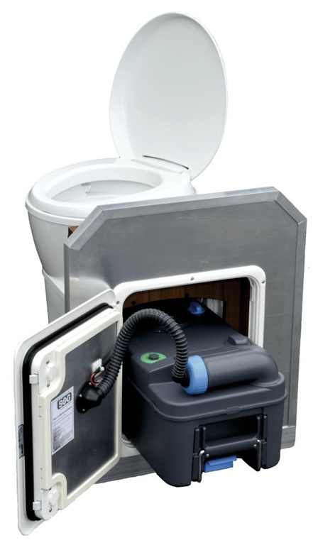 WC-Entlüftung SOG 1 Typ H, C220, dunkelgrau