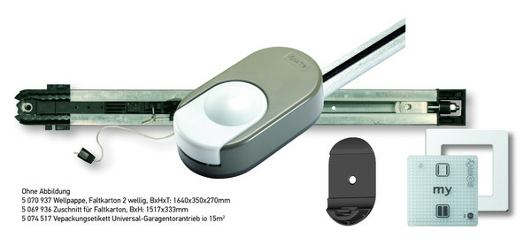 1216528 Univ garagentorantrieb io 15qm