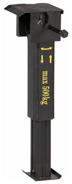Sawiko Kurbelstütze Arex Light, zweifach teleskopierbar, 510 mm