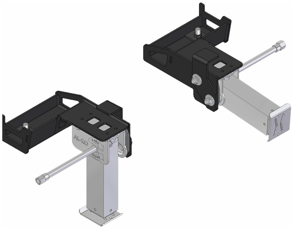 Kurbelstütze ClickFix für Kastenwagen Fiat Ducato ab Bj. 2006/07