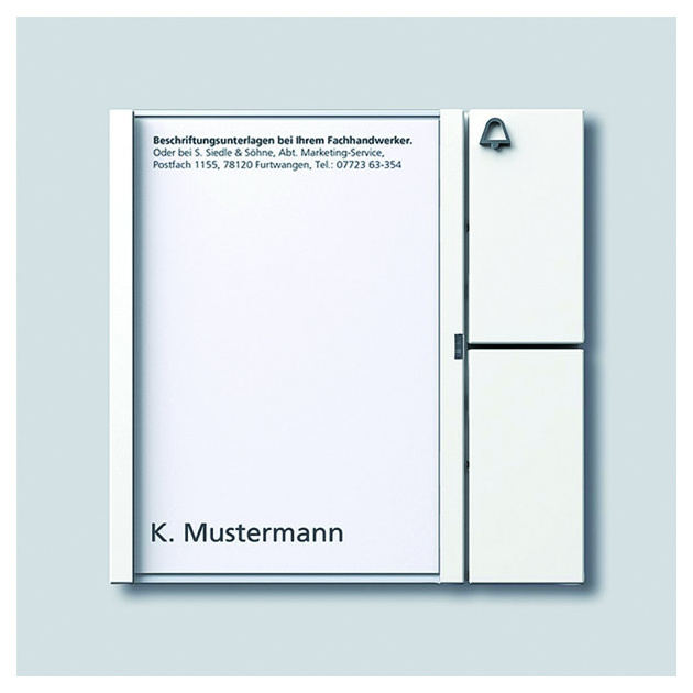 BTM 650-01 W Tasten-Modul 1 Ruftaste